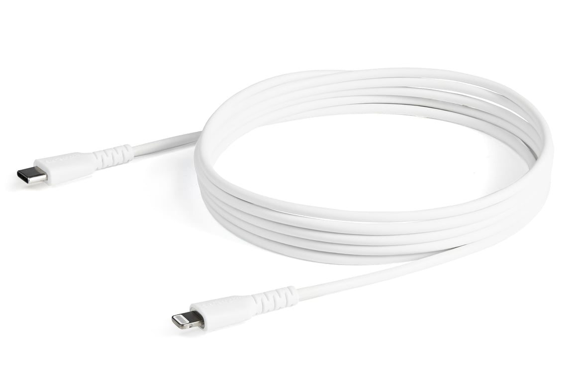 StarTech RUSBCLTMM2MW kabel do telefonu Biały 2 m USB C Lightning