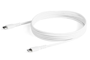 StarTech RUSBCLTMM2MW kabel do telefonu Biały 2 m USB C Lightning