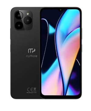 myPhone N23 smartfon 16,5 cm (6.51") Dual SIM Android 13 4G USB Type-C 6 GB 128 GB 5000 mAh Czarny
