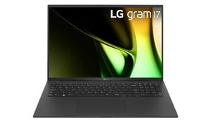 LG gram 17 Intel Core Ultra 7 155H Laptop 43.2 cm (17") WQXGA 16 GB LPDDR5x-SDRAM 1 TB SSD Wi-Fi 6E (802.11ax) Windows 11 Pro Black