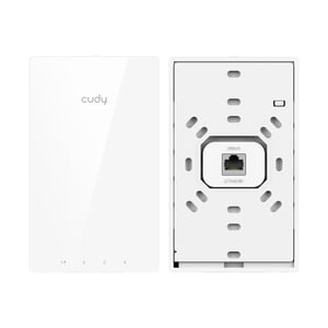 Cudy AC1200 Gigabit Wall-Plate Access Point 1167 Mbit/s Biały Obsługa PoE