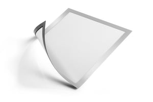 Durable Duraframe Magnetic A4 Frame, Silver