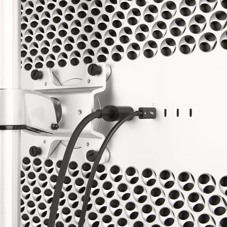 StarTech TBLT4MM50CM kabel Thunderbolt 0,5 m 40 Gbit/s Czarny