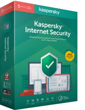 Kaspersky Internet Security Bezpieczeństwo antywirusowe 3 x licencja 1 lat(a)