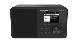 Telestar TOP 200 Przenośny Analogowe i cyfrowe Czarny