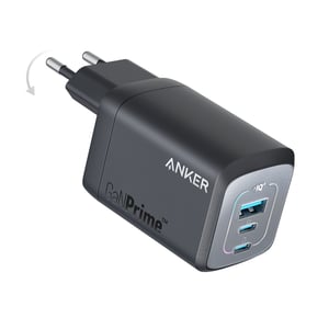 Anker Prime Universal Schwarz USB Schnellladung Intern