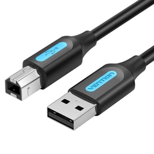 Vention COQBI kabel USB USB 2.0 3 m USB A USB B 0,48 Gbit/s Czarny