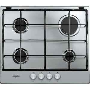 Whirlpool TGML 650 IX Edelstahl Einbaugerät 58 cm Gas 4 Kochzonen