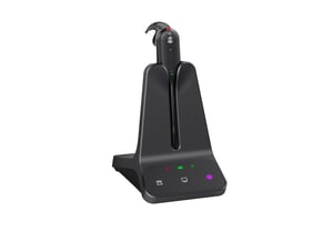 Yealink WH63 E2 Teams Wireless Over-Ear Headset for Calls/Music, Black