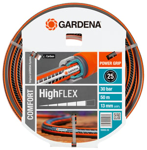 Gardena 18069-20 wąż ogrodowy 50 m Czarny, Szary, Pomarańczowy
