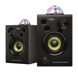 Hercules DJ Speaker 32 Party Svart Trådbunden 30 W
