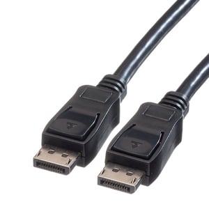 VALUE 11.99.5629 DisplayPort-kabel 1,5 m Svart