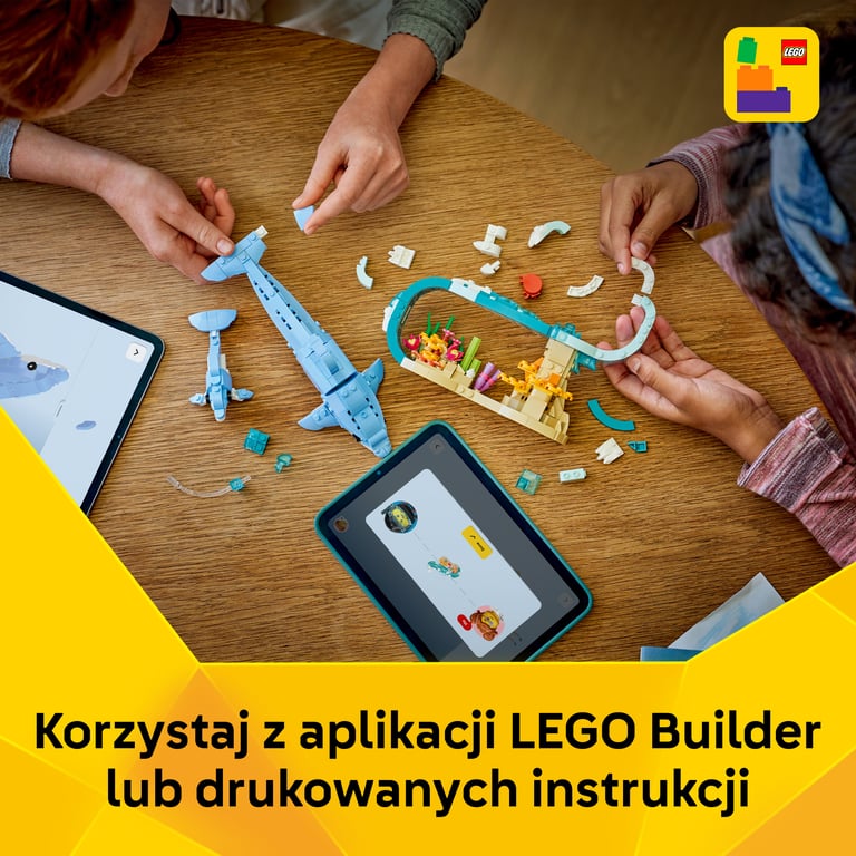 LEGO Creator Zwierzęta morskie: piękny delfin
