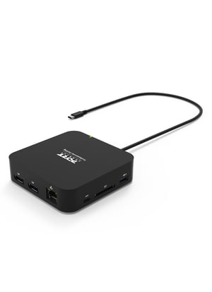 Port Designs 901907 Dockingstation, kabelgebunden, USB 3.2 Gen 1 (3.1 Gen 1), Typ C, schwarz