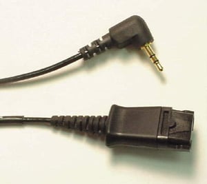 POLY 70765-01 3 m 2.5 mm audio cable, Black
