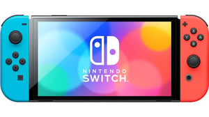 Nintendo Switch OLED tragbare Spielkonsole 17,8 cm (7") 64 GB Touchscreen WLAN Schwarz, Blau, Rot