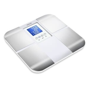 Sencor SBS 6015WH „Kwadrat Metaliczny“ – elektronische Personenwaage