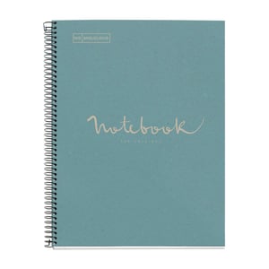 MAUL A609234 A4 Notebook, 80 sheets. Light Blue