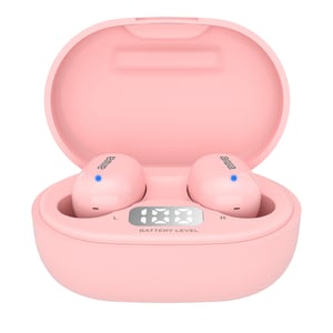 Aiwa EBTW-150PK Kopfhörer/Headset – kabellos, In-Ear, Bluetooth für Anrufe und Musik, rosa