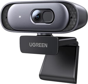Ugreen 35626 2 MP Webcam, 2560 x 1440 px, USB 2.0, Black