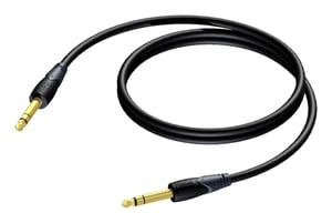 PROCAB CLA610/3 kabel audio 3 m 6.35mm Czarny