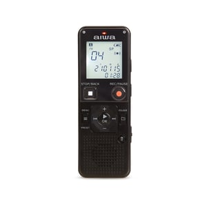 Aiwa DVR-A600 diktafon Inbyggt minne och flashminneskort Svart