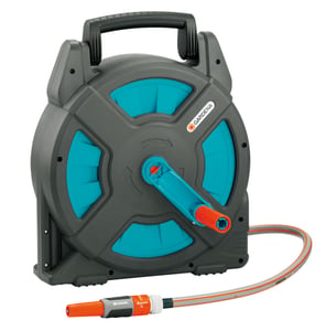 Gardena 2662 Schlauchtrommel Blau, Grau, Orange