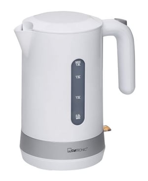 Clatronic WK 3452 czajnik elektryczny 1,8 l 2200 W Biały