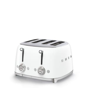 Smeg TSF03WHEU 6-slice toaster, 2000 W, White