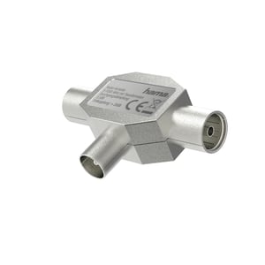Hama 00205237 Kabelverteiler Kabelverteiler Silber