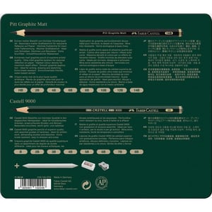 Faber-Castell Pitt Graphite Matt & Castell 9000 Set Wielo 20 szt.