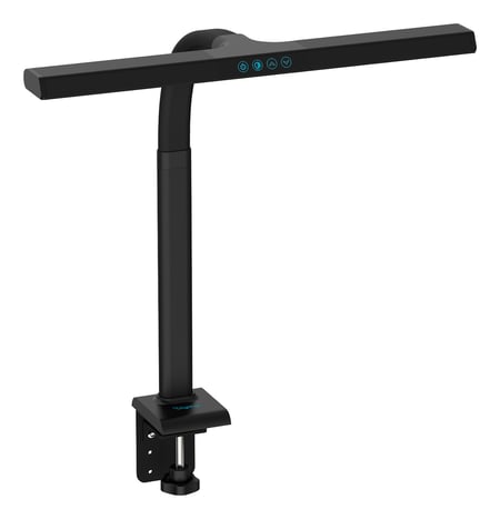 Digitus Lampa biurkowa LED – 50 cm, 1025 lm, 7 W, czarna
