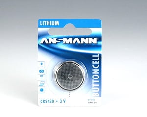 Ansmann Lithium CR 2430, 3-V-Batterie Einweg-Lithium-Ionen-Batterie (Li-Ion)