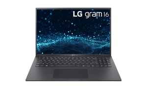 LG Gram 16ZB90R Intel® Core™ i7 i7-1360P Laptop 40.6 cm (16") WQXGA 16 GB LPDDR4x-SDRAM 1 TB SSD Wi-Fi 6E (802.11ax) Windows 11 Pro German Black