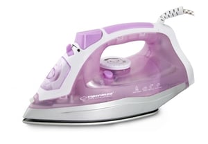 Esperanza EHI004 Iron Dry and Steam Iron Ceramic Soleplate 2400 W Purple, White