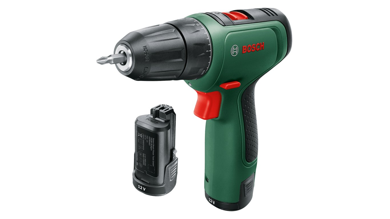 Bosch EasyDrill 1200 1500 RPM Zamek centralny 940 g Czarny, Zielony