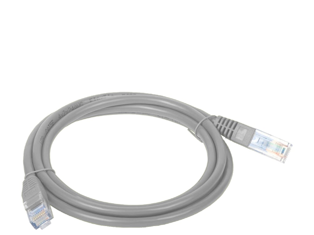 Alantec KKU6SZA3 kabel sieciowy Szary 3 m Cat6 U/UTP (UTP)