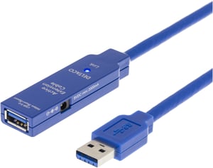 Deltaco USB3-1000 kabel USB USB 3.2 Gen 1 (3.1 Gen 1) 2 m USB A 5 Gbit/s Czarny