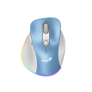 Genius Ergo 9000S Pro myszka Uniwersalne Po prawej stronie RF Wireless + Bluetooth Optyczny 2400 DPI