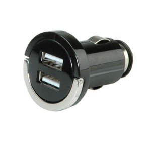 VALUE USB Car Charger, 2 Ports, 10W