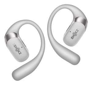 SHOKZ OpenFit 2+ Kopfhörer – kabellos, On-Ear, In-Ear, Bluetooth-Anrufe/Musik, grau