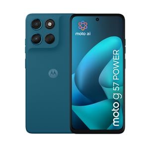 Motorola moto g57 power 17,1 cm (6.72") Dual SIM Android 16.0 5G USB Type-C 12 GB 256 GB 7000 mAh Niebieski