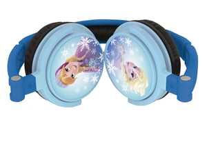 Lexibook HP010FZ hörlurar/headset, trådbundet, huvudbåge, musik, blå, vit, svart