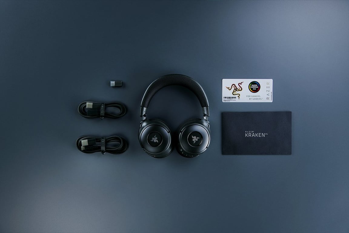 Razer Kraken V4 Zestaw słuchawkowy Bezprzewodowy Opaska na głowę
