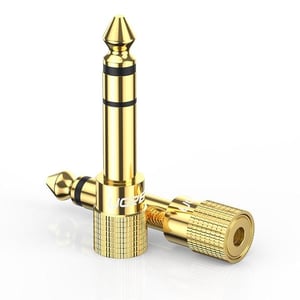 Ugreen 20503 adapter för kablar 6,35 mm – 3,5 mm, guld
