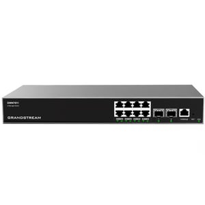 Grandstream Networks GWN7811 Managed L3 Gigabit-Ethernet-Switch (10/100/1000) Grau