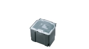 Bosch SystemBox Rectangular Storage Box, Polypropylene (PP), Black, Gray