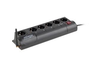 EnerGenie EG-SMS Überspannungsschutz Schwarz 6 x Netzsteckdose 220–230 V 1,8 m