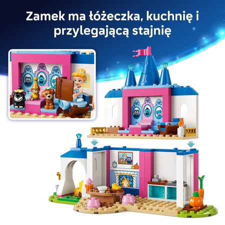 LEGO Disney Princess Zamek Kopciuszka i jej zwierzęcych przyjaciół