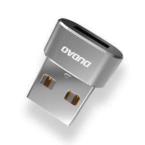 DUDAO L16AC USB-C to USB adapter Szary